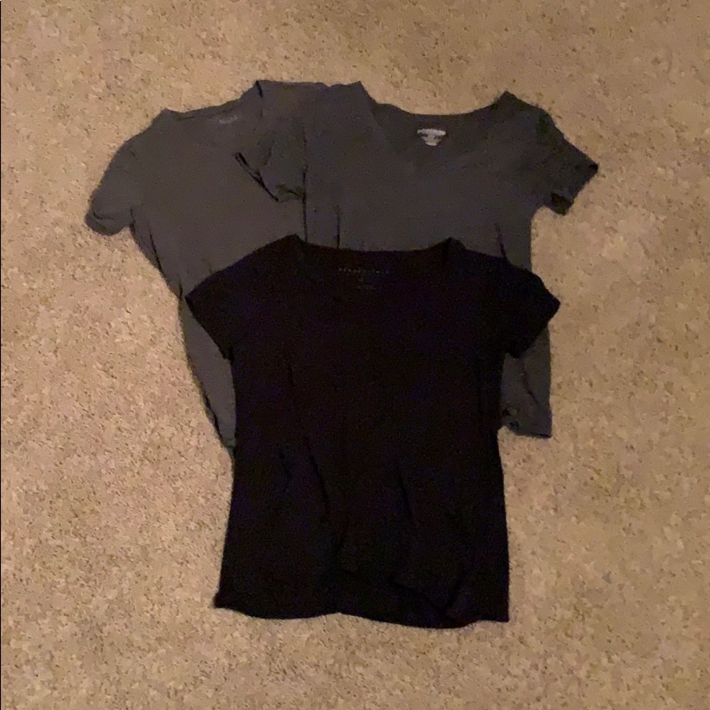 Plain t-shirt lot S and XS